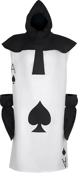 Playing Card Soldier Black cosplay - Alice in Wonderland