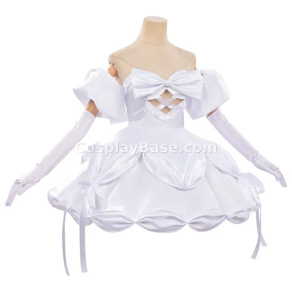 Sua White Dress Costume