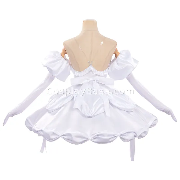Sua White Dress Costume
