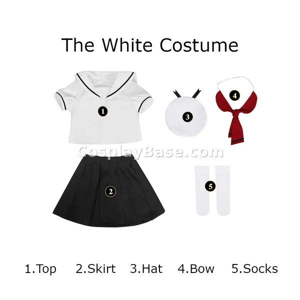 Sakura White JK Costume