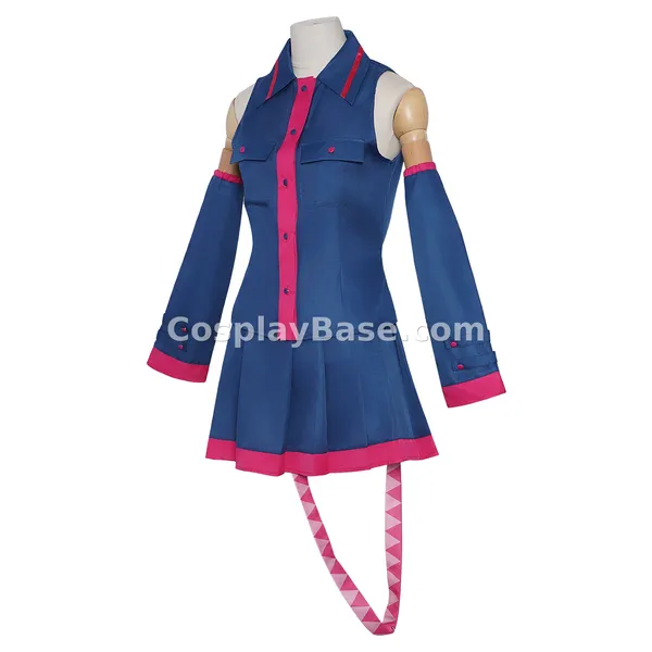 Kasane Teto Formula Outfit Costume