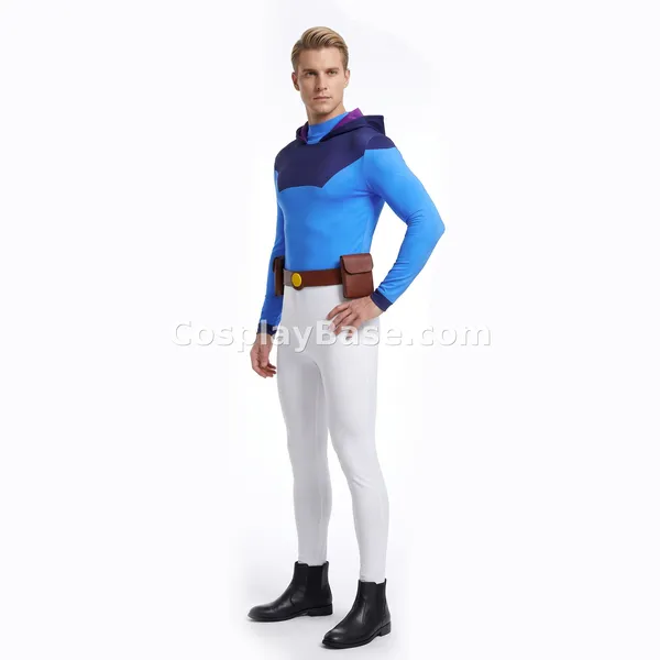 Nolan Grayson Blue Costume