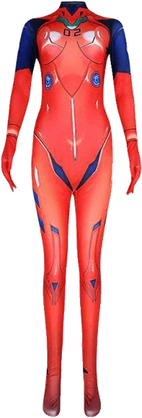 Asuka Langley jumpsuit cosplay - Neon Genesis Evangelion