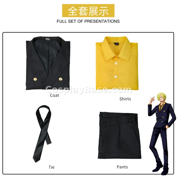 Sanji Yellow Costume
