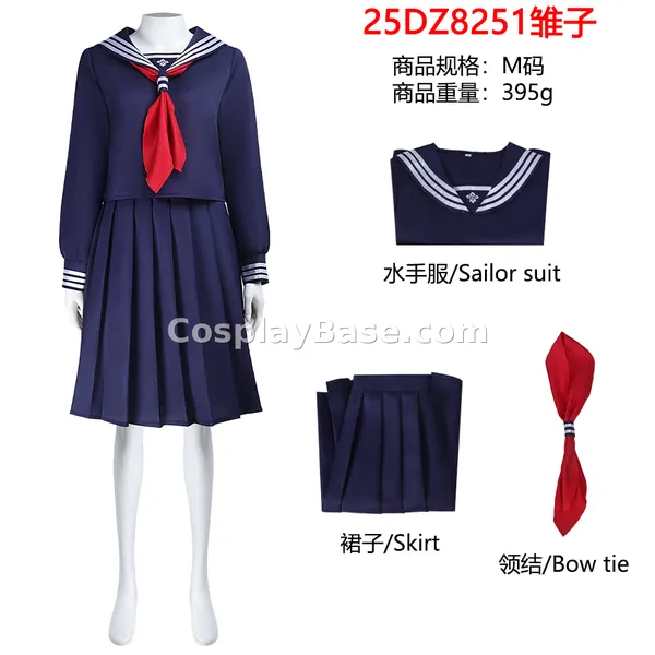 Hinako Black JK Costume