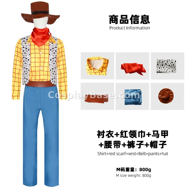Woody Simplified Costume