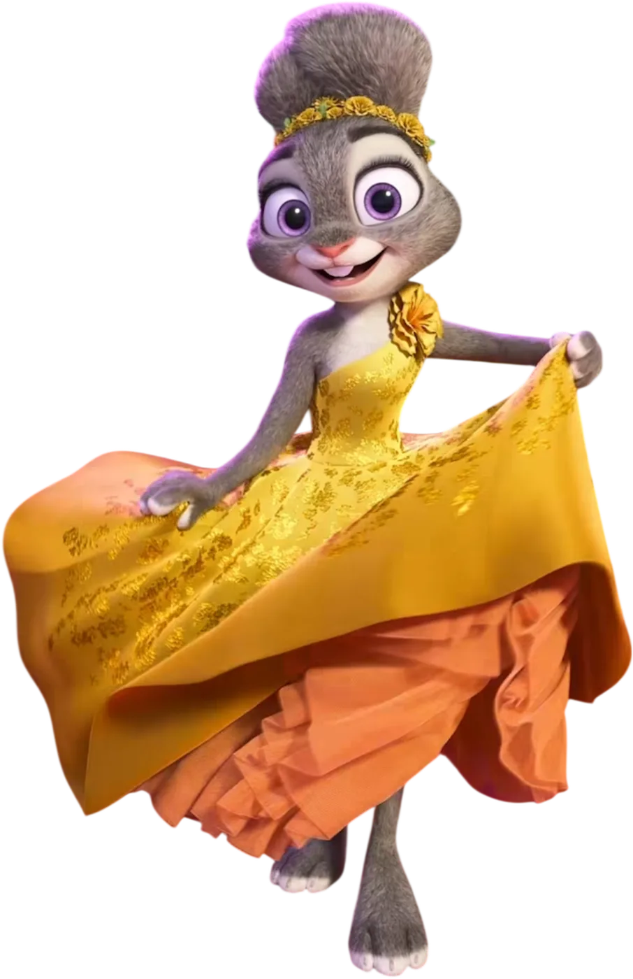 Judy Yellow Dress