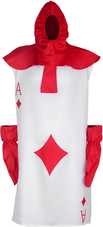Playing Card Soldiers (Red) Costume