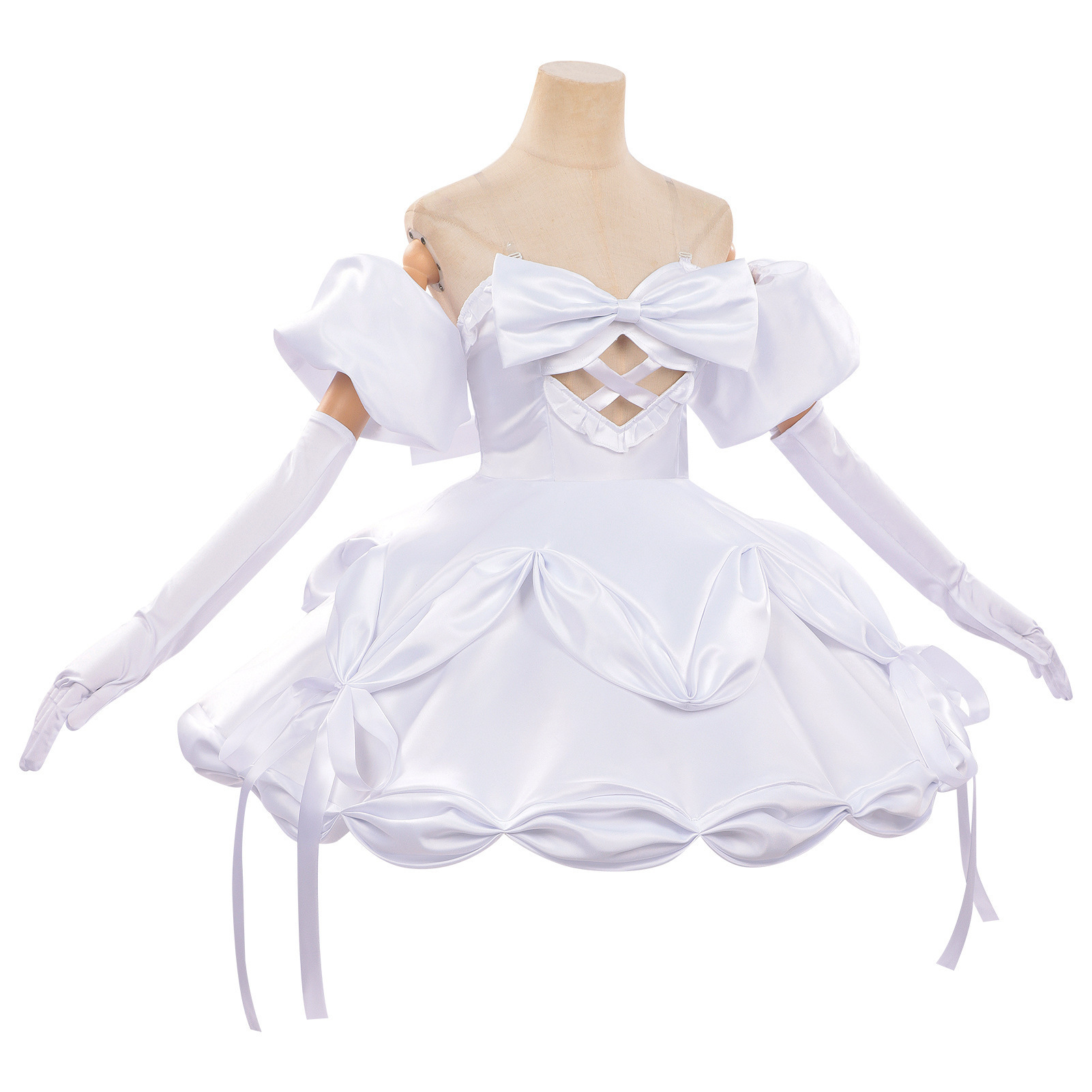Sua White Dress Costume