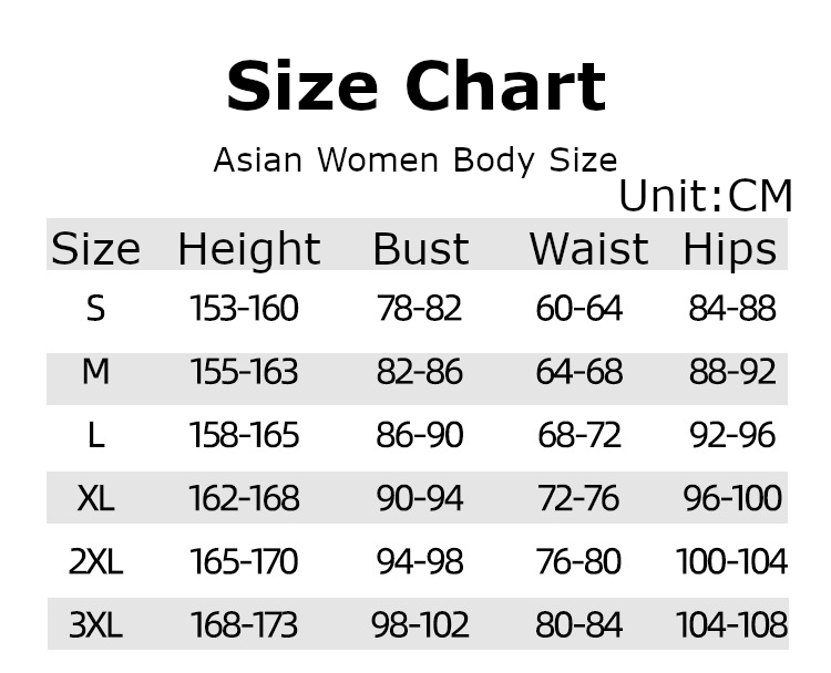 Kasane Teto Mesmerizer Costume size chart