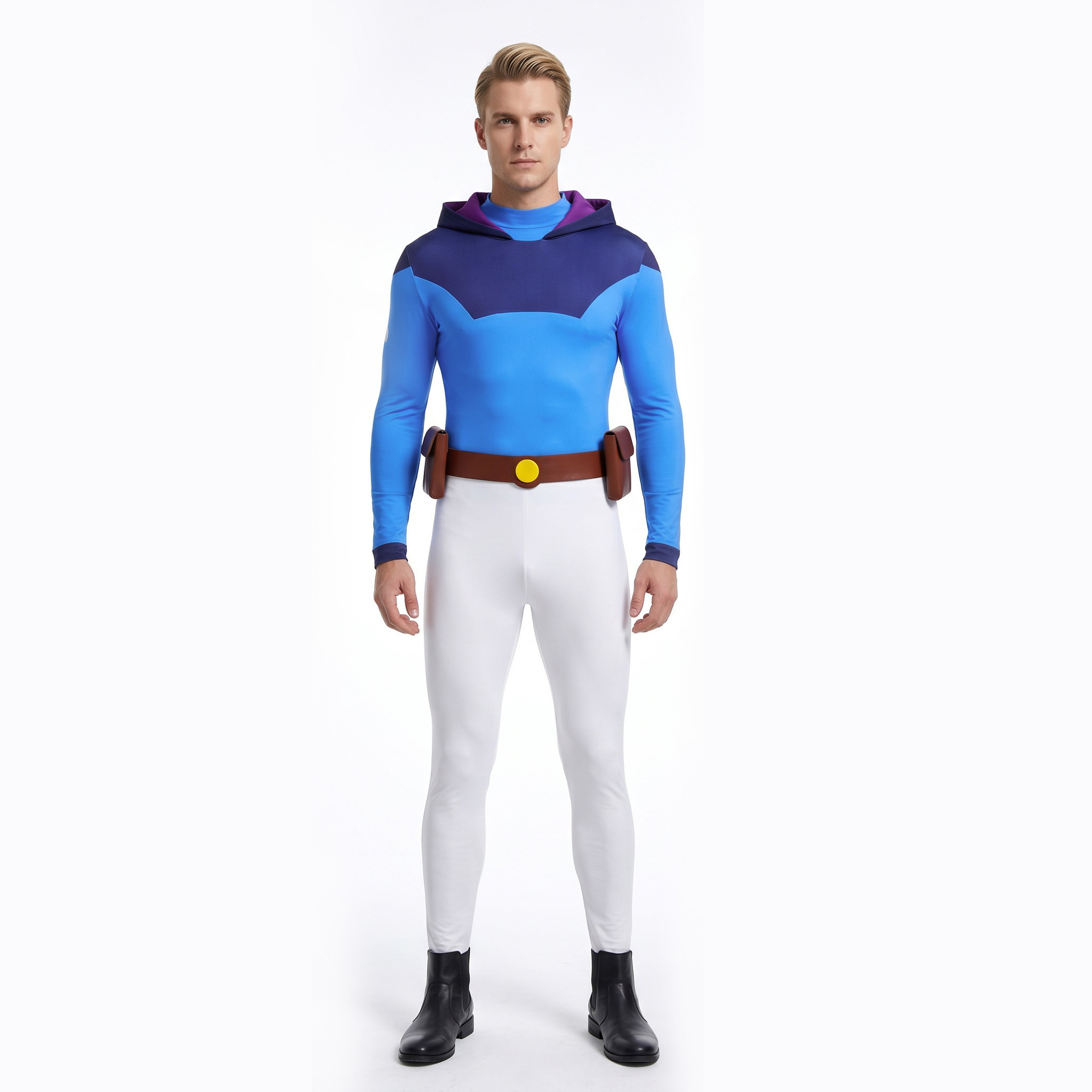 Nolan Grayson Blue Costume