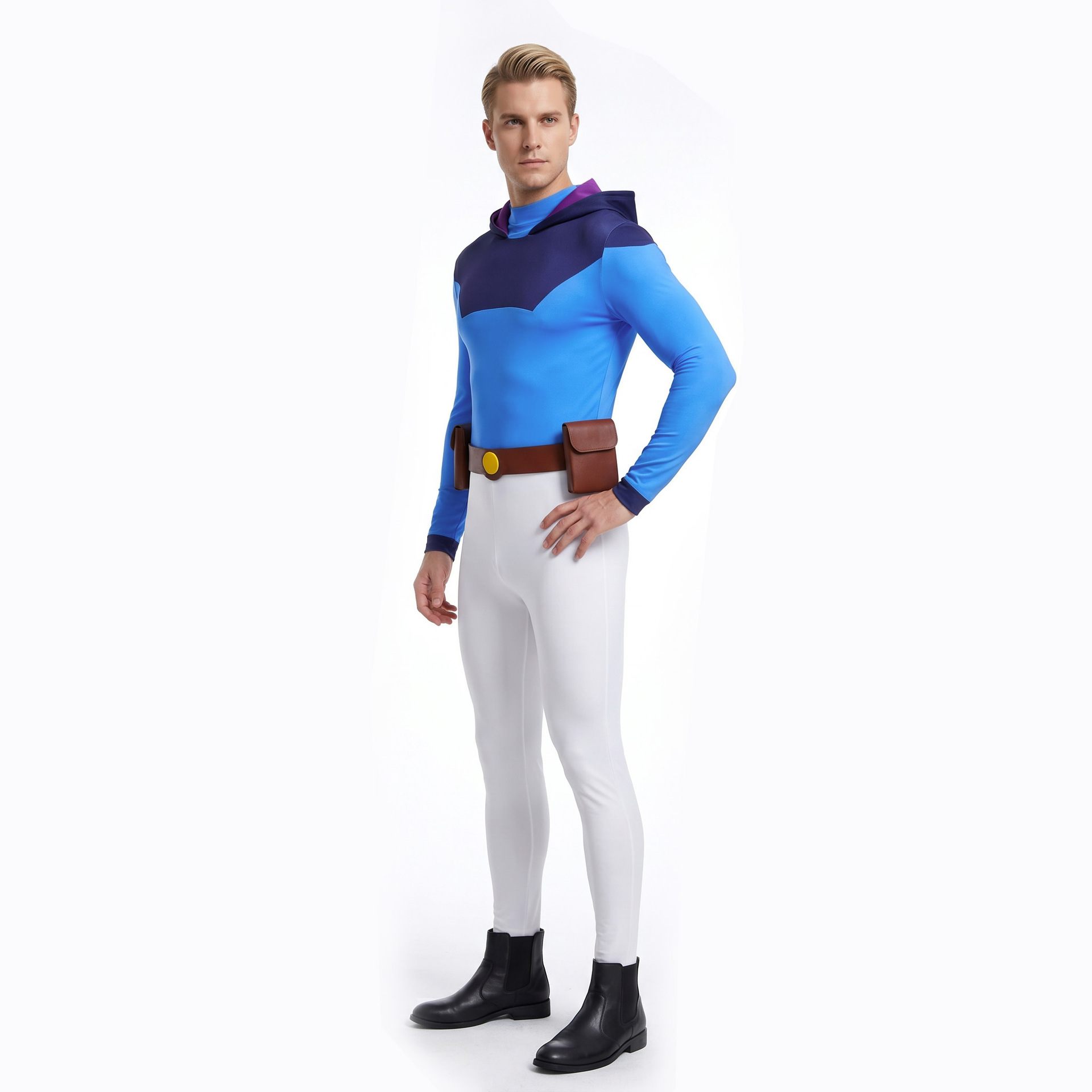 Nolan Grayson Blue Costume