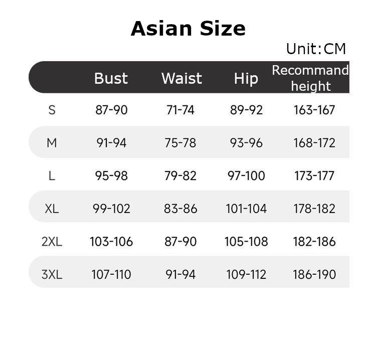 Naoya Zenin Costume size chart